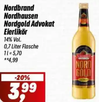 Simmel Nordbrand Nordhausen Nordgold Advokat Eierlikör Angebot