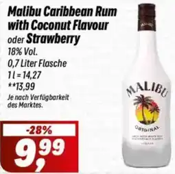 Simmel Malibu Caribbean Rum with Coconut Flavour oder Strawberry Angebot