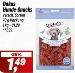 Simmel Dokas Hunde-Snacks Angebot