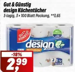 Simmel Gut &Günstig design Küchentücher Angebot