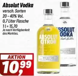 Simmel Absolut Vodka Angebot