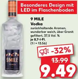 Kaufland 9 MILE Vodka Angebot