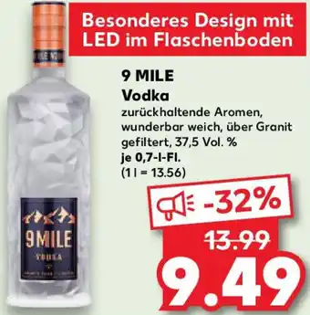Kaufland 9 MILE Vodka Angebot