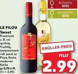 Kaufland LE FILOU Sweet Angebot