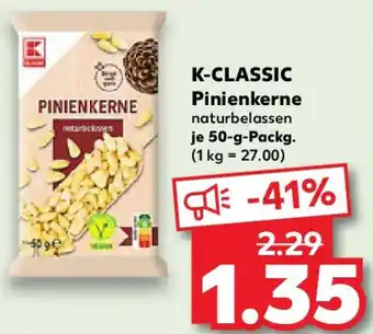 Kaufland K-CLASSIC Pinienkerne Angebot