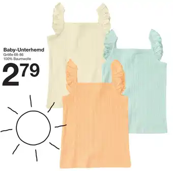 Zeeman Baby-Unterhemd Angebot