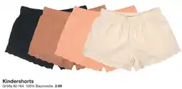 Zeeman Kindershorts Angebot
