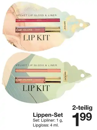 Zeeman Lippen-Set Angebot
