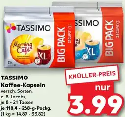 Kaufland TASSIMO Kaffee-Kapseln Angebot