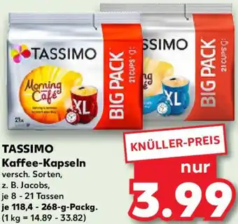 Kaufland TASSIMO Kaffee-Kapseln Angebot