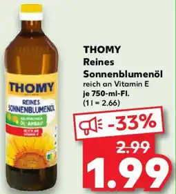 Kaufland THOMY Reines Sonnenblumenöl Angebot