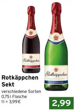 CAP Markt Rotkäppchen Sekt Angebot