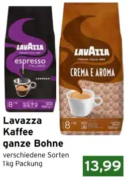 CAP Markt Lavazza Kaffee ganze Bohne Angebot