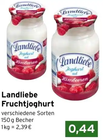 CAP Markt Landliebe Fruchtjoghurt Angebot