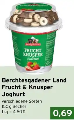 CAP Markt Berchtesgadener Land Frucht & Knusper Joghurt Angebot