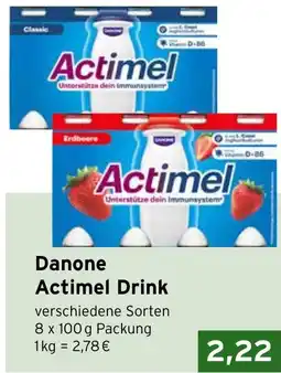 CAP Markt Danone Actimel Drink Angebot