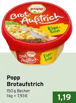 CAP Markt Popp Brotaufstrich Angebot