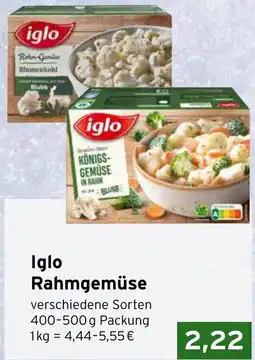 CAP Markt Iglo Rahmgemüse Angebot
