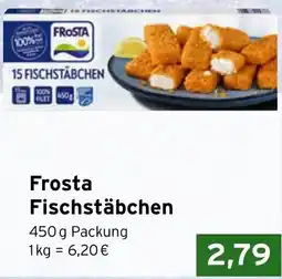 CAP Markt Frosta Fischstäbchen Angebot