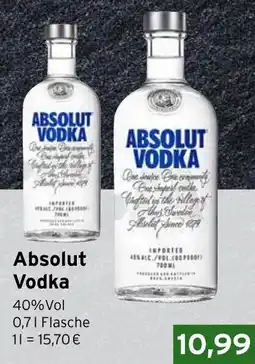 CAP Markt Absolut Vodka Angebot