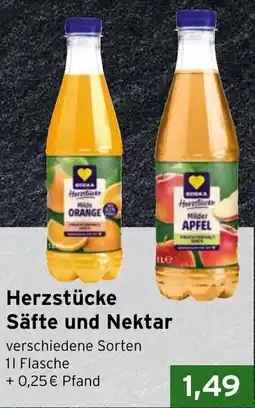 CAP Markt Edeka Herzstücke Säfte und Nektar Angebot