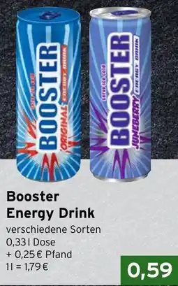 CAP Markt Booster Energy Drink Angebot