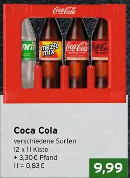 CAP Markt Coca Cola Angebot