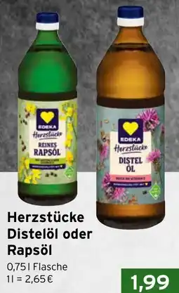 CAP Markt EDEKA Herzstücke Distelöl oder Rapsöl Angebot