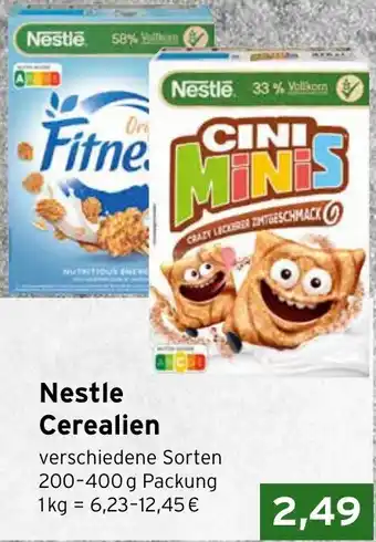 CAP Markt Nestle Cerealien Angebot