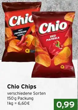 CAP Markt Chio Chips Angebot