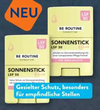 Aldi Süd b.e. Routine Sonnenstick LSF 30 Angebot