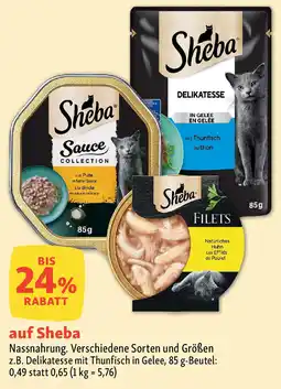 Fressnapf Sheba Nassnahrung. Angebot