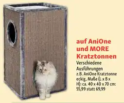 Fressnapf AniOne und MORE Kratztonnen Angebot