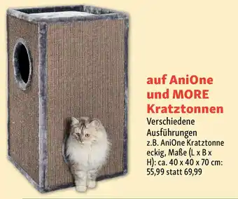 Fressnapf AniOne und MORE Kratztonnen Angebot