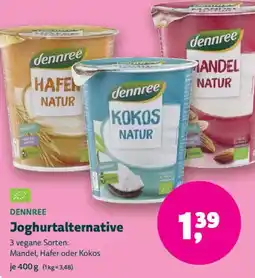 Biomarkt DENNREE Joghurtalternative Angebot