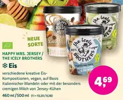 Biomarkt HAPPY MRS. JERSEY / THE ICELY BROTHERS Eis Angebot