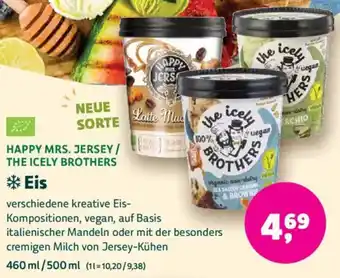 Biomarkt HAPPY MRS. JERSEY / THE ICELY BROTHERS Eis Angebot
