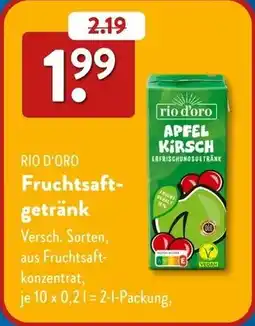 Aldi Süd RIO D'ORO Fruchtsaftgetränk Angebot