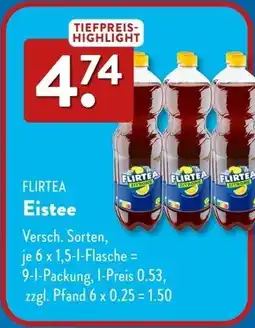 Aldi Süd FLIRTEA Eistee Angebot