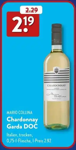 Aldi Süd MARIO COLLINA Chardonnay Garda DOC Angebot