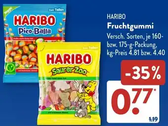 Aldi Süd HARIBO Fruchtgummi Angebot