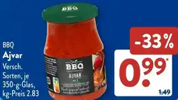 Aldi Süd BBQ Ajvar Angebot