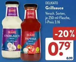 Aldi Süd DELIKATO Grillsauce Angebot
