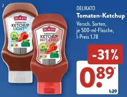 Aldi Süd DELIKATO Tomaten-Ketchup Angebot
