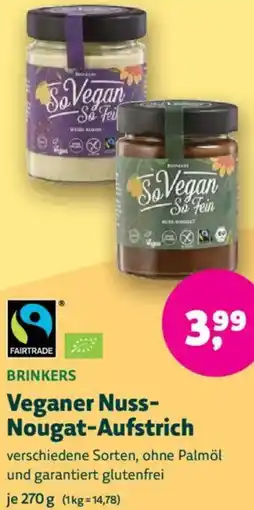 Biomarkt BRINKERS Veganer Nuss Nougat-Aufstrich Angebot