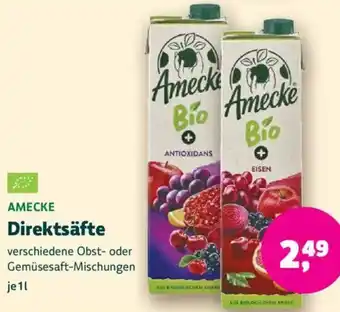 Biomarkt AMECKE Direktsäfte Angebot