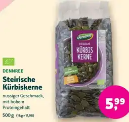Biomarkt DENNREE Steirische Kürbiskerne Angebot