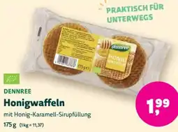 Biomarkt DENNREE Honigwaffeln Angebot