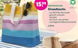 Biomarkt NATURTEXTILIEN Strandtasche Angebot