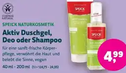 Biomarkt SPEICK NATURKOSMETIK Aktiv Duschgel, Deo oder Shampoo Angebot